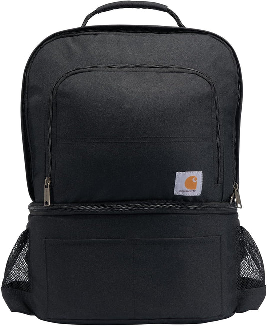 Insulated 24 Can Two Compartment Cooler Backpack, Backpack with Fully-Insulated Cooler Base